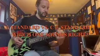 Thumbnail: Dying Fetus – Praise the Lord | Standard vs. C♯ Tuning