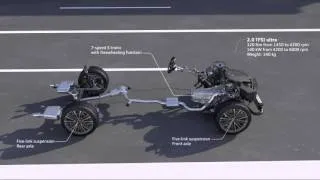 Thumbnail: Audi A4 highly efficient 2.0 TFSI ultra engine