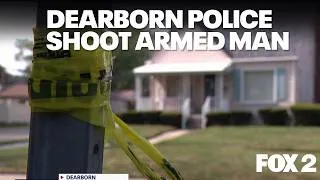Thumbnail: Armed man injured in Dearborn officer-involved shooting, police say