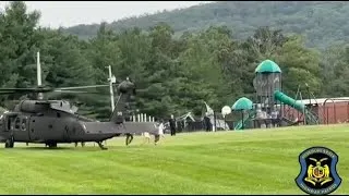 Thumbnail: Missouri Guard rescues 202 children, staff from flooded camp