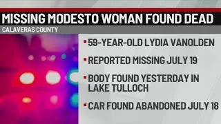 Thumbnail: Missing Modesto woman found dead in Lake Tulloch