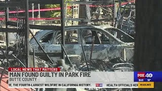 Thumbnail: Man found guilty of starting Park Fire, the 4th-largest wildfire in California history