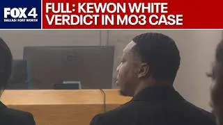 Thumbnail: FULL: Kewon White found guilty of capital murder