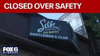 Thumbnail: 'Silk on Water' strip club temporarily closed due to public safety concerns | FOX6 News Milwaukee