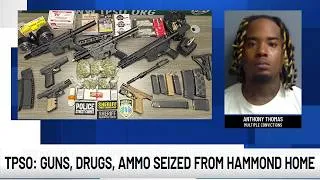 Thumbnail: Convicted felon arrested with weapons, drugs in Tangipahoa Parish