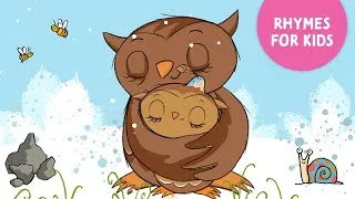 Thumbnail: Little Owl WINTER version 🦉 Simple Rhymes for Speaking 🦉 Bedtime Story for little kids and toddlers