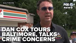 Thumbnail: Dan Cox brings campaign to Baltimore neighborhoods, talks crime concerns