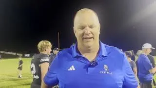 Thumbnail: St. Joseph head coach Eric Nash postgame following first rivalry win over Christ Church in 8 game...