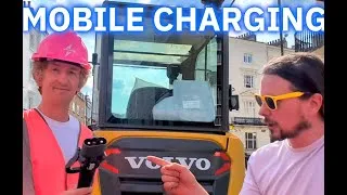Thumbnail: Mobile rapid charger demo! CCS and Volvo