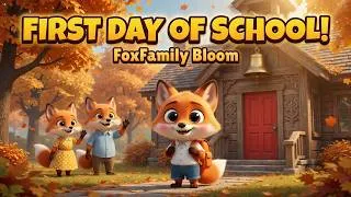 Thumbnail: Little Fox's First Day of School | Numbers 1-10 | FoxFamily Bloom