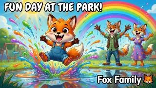 Thumbnail: Fox Family's Fun Day at the Park! Swings, Slides, Rain & Rainbows!