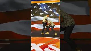 Thumbnail: Wrestler Jordan Burroughs stopped by Fox and Friends to practice his moves