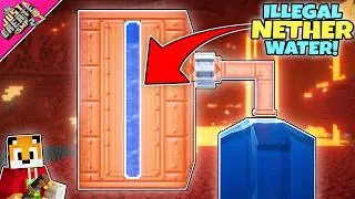 Thumbnail: The BEST way to get WATER in the NETHER in Minecraft Create Mod