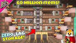 Thumbnail: I built a LAG FREE MEGA STORAGE SYSTEM in Minecraft Create Mod