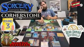 Thumbnail: Sorcery - Cornerstone | Round 3 | Interrogator vs Necro - Gear Gaming | 8-29-26