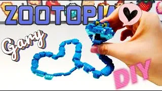 Thumbnail: Recreating the arrogant yet adorable Gary the snake from Zootopia 2 using Perlerbeads， it's so cute!