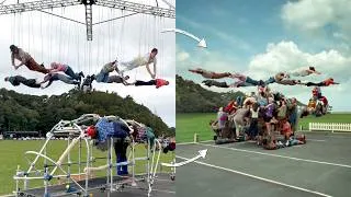 Thumbnail: How They Built a Helicopter Out of People