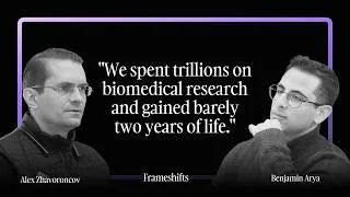 Thumbnail: Alex Zhavoronkov: Beating Aging, Designing Drugs and Betting on China | Frameshifts Episode #12