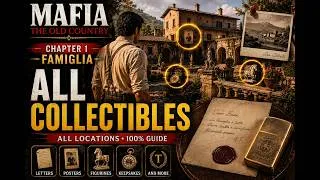 Thumbnail: Mafia: The Old Country – Chapter 1 Famiglia | Collectibles Locations #gta #games #playstation #retro