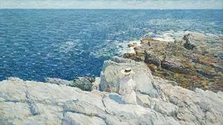 Thumbnail: The South Ledges, Appledore by Childe Hassam | 4K Coastal Art for TV | 2 Hours