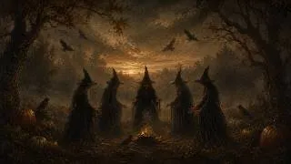 Thumbnail: Autumn Coven | 4K Halloween Witch Art for TV | 2 Hours