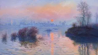 Thumbnail: Sunset on the Seine at Lavacourt by Claude Monet | 4K Sunset Art for TV | 2 Hours