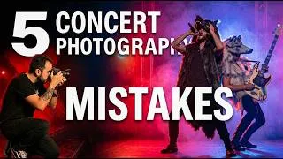 Thumbnail: 5 Mistakes to Avoid: Concert Photography Tutorial for Beginners