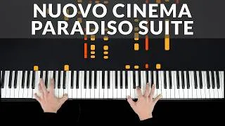 Thumbnail: Nuovo Cinema Paradiso Suite - Ennio Morricone | Tutorial of my Piano Cover