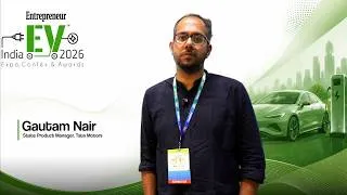 Thumbnail: Gautam Nair, State Product Manager, Tata Motors | EV Expo Show 2026