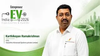Thumbnail: Mr. Karthikeyan, CEO of Vasanta Advanced Systems | EV Expo Show 2026