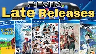 Thumbnail: Shockingly Late PS Vita Games