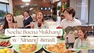 Thumbnail: NOCHE BUENA MUKBANG WITH FRANSETH AND SMALL LAUDE | Francine Diaz