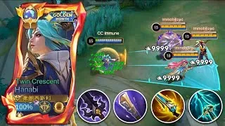 Thumbnail: THIS ATTACK SPEED BURST HANABI BUILD IS REALLY DANGEROUS!! HANABI ATK SPEED HACK😱!! TOTALLY BROKEN!!
