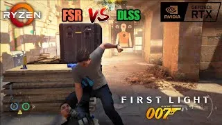 Thumbnail: 007 First Light RTX 2050 | DLSS vs FSR Benchmark Gameplay (Balanced & Quality)
