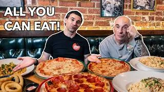 Thumbnail: Can TWO Competitive Eaters Beat the ALL YOU CAN EAT Challenge?
