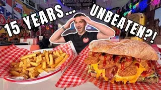 Thumbnail: 15 YEAR UNBEATEN FOOD CHALLENGE | CAN IT BE DONE?