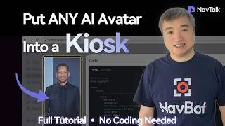 Thumbnail: How to Deploy an AI Avatar on a Kiosk in Full-Screen Mode (Step-by-Step)