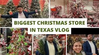 Thumbnail: BIGGEST CHRISTMAS STORE IN TEXAS VLOG 🎄 | Visit the largest Christmas store with us in Arlington, TX