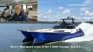 Thumbnail: T-2000 Voyager 'A.H.R.S.' WOT maximum speed trials