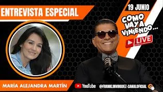 Thumbnail: Hoy Franklin Virguez tiene el honor de entrevistar a ¡la gran María Alejandra Martín!