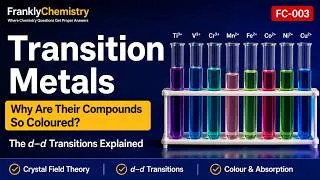 Thumbnail: Why Do Transition Metal Solutions Have Different Colours? | A-Level Chemistry
