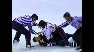 Thumbnail: George Parros Drops Todd Fedoruk Oct. 20th, 2007
