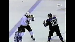 Thumbnail: George Parros Vs. Scott Thornton Sept. 30th, 2007