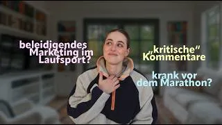 Thumbnail: Marathon fast abgesagt, "Kritische" Kommentare und Sportmarken meiden