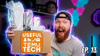 Thumbnail: Actually Useful Temu Tech Ep. 13 – Home Tech, Unique Gadgets, & More!
