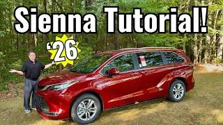 Thumbnail: 2026 Toyota Sienna Limited Tutorial: How EVERYTHING Works!