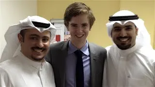 Thumbnail: Freddie Highmore Speaking Arabic