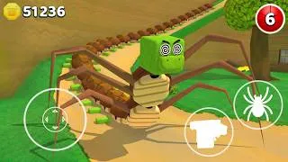 Thumbnail: I'm Playing as a Caterpillar Turtle in a Bear Village! 🐢🐛 Super Bear Adventure