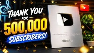 Thumbnail: Thank You for 500,000 Subscribers ❤️