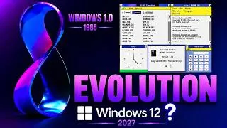 Thumbnail: Evolution of Microsoft Windows 1985-2027 | From Windows 1.0 to Windows 12?
